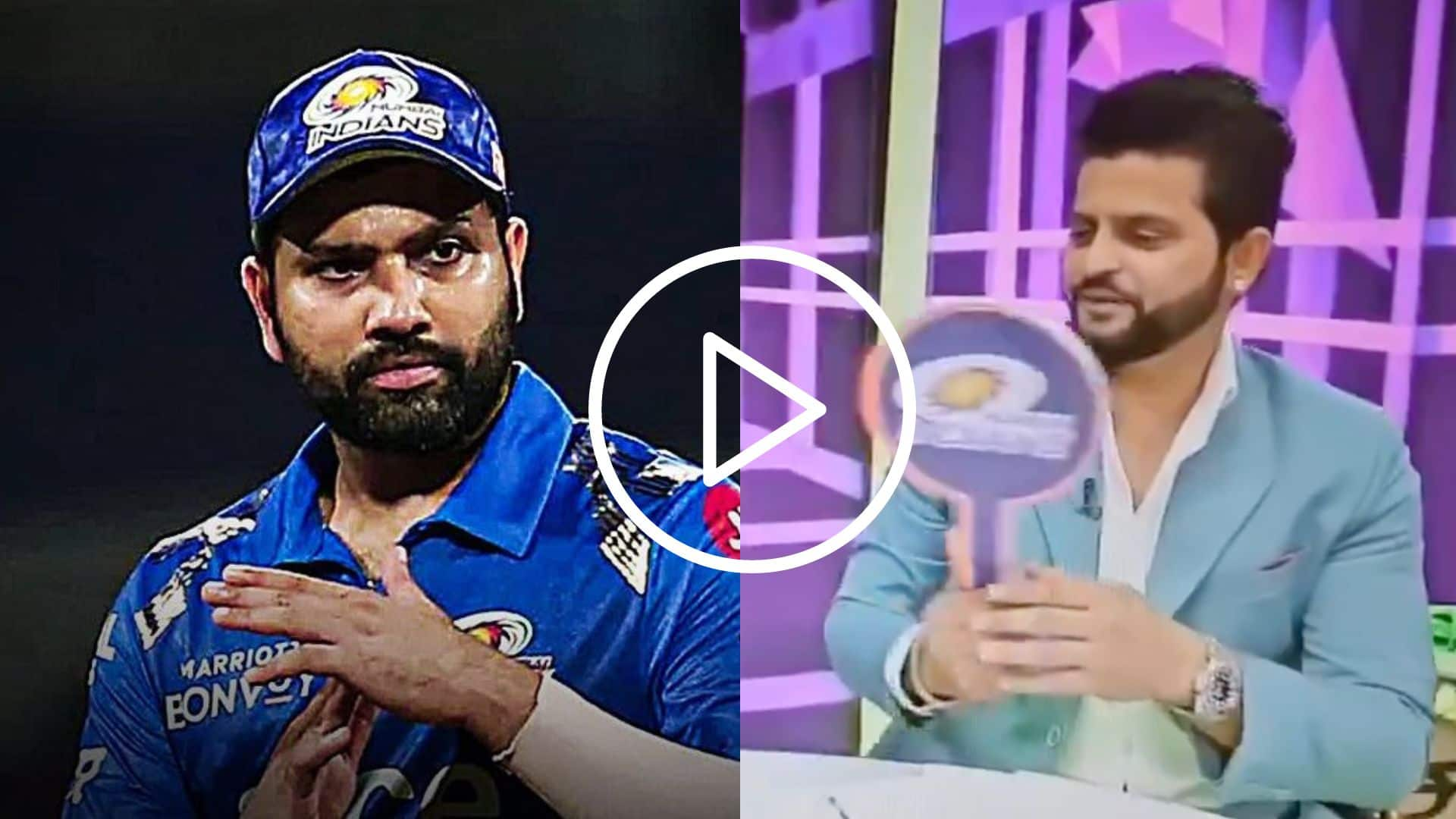 [Watch] 'Rohit Sharma Hota To Pakad Leta' - Raina Trolls MI Over Rohit's Removal As Captain